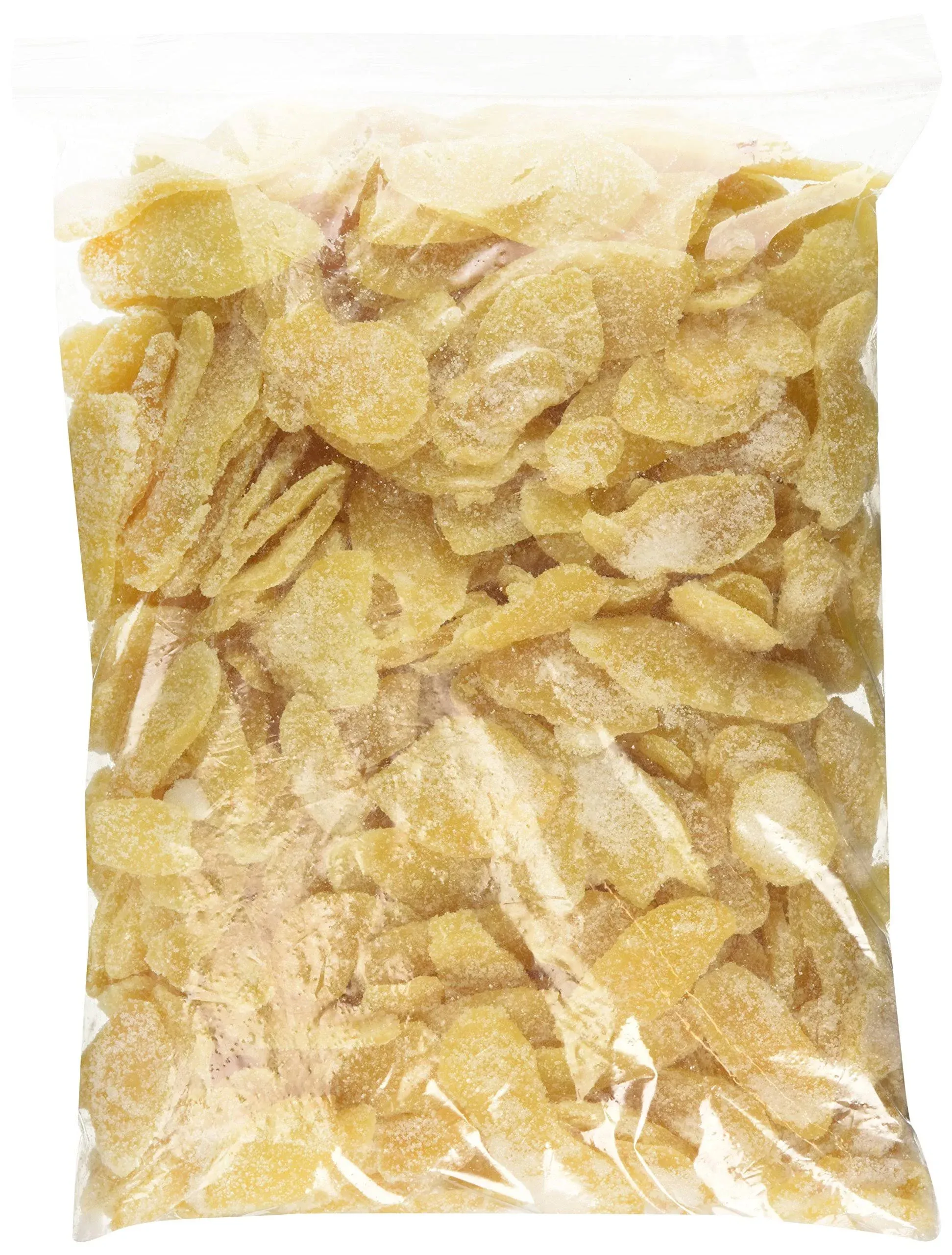 Dried Crystallized Ginger Slices 5 lb