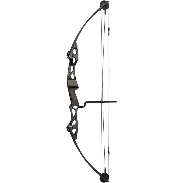 SAS Siege 55 lb 29&#034; Compound Target Bow Hunting w/ 5-Spot Paper Target