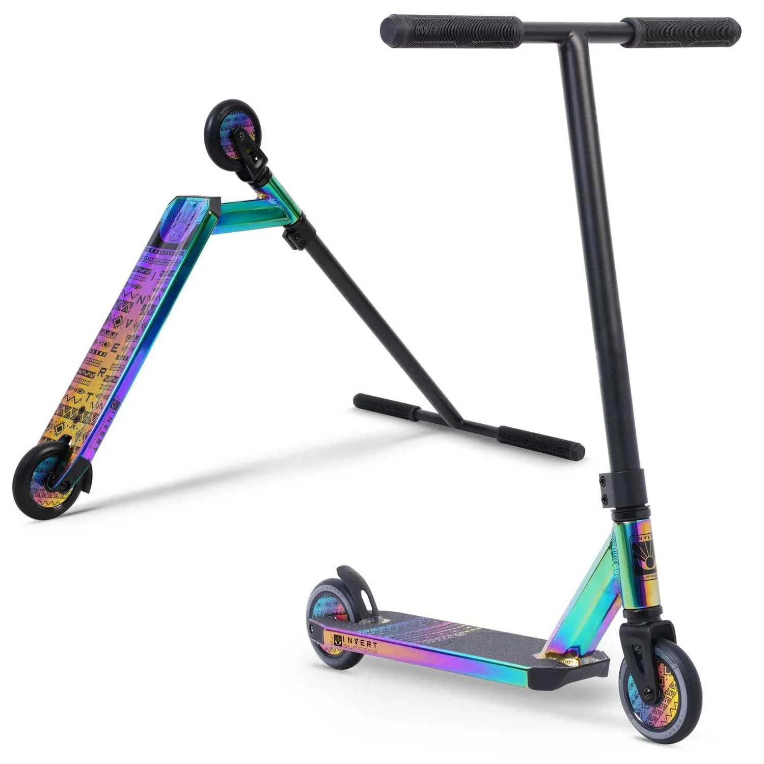 Invert Supreme 1-7-12 Complete Scooter - Neo/Black