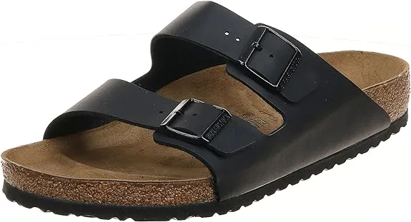 Birkenstock Arizona Men US 12 Black Slides Sandal EU 45