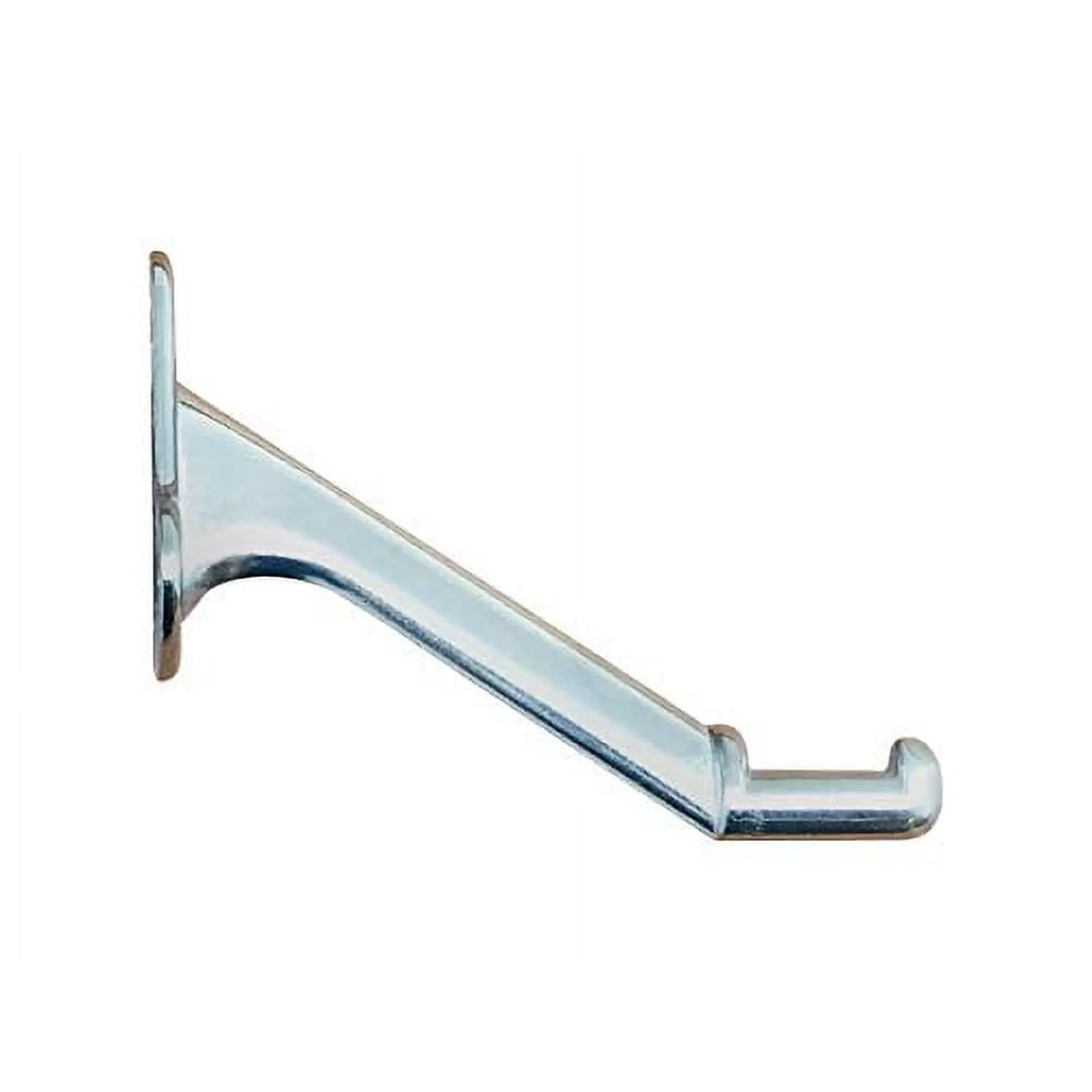 Hinge Outlet Handrail Stair Rail Brackets for Railings, Satin Nickel, 4 inch, 3 Pack