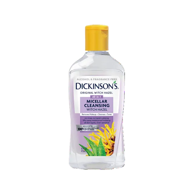 Dickinson Brands, Original Witch Hazel, Micellar Witch Hazel Makeup Remover, Alcohol & Fragrance Free, 16 fl oz (473 ml)