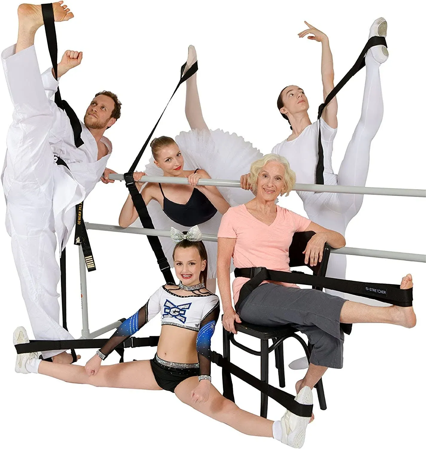 Si-Stretcher Stretching and Flexibility Aid for Martial Artists, Dancers ...