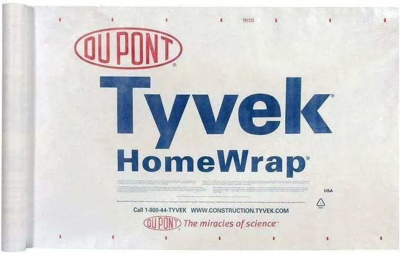 Campcovers 3 by 7 Foot Tyvek HomeWrap Sheet