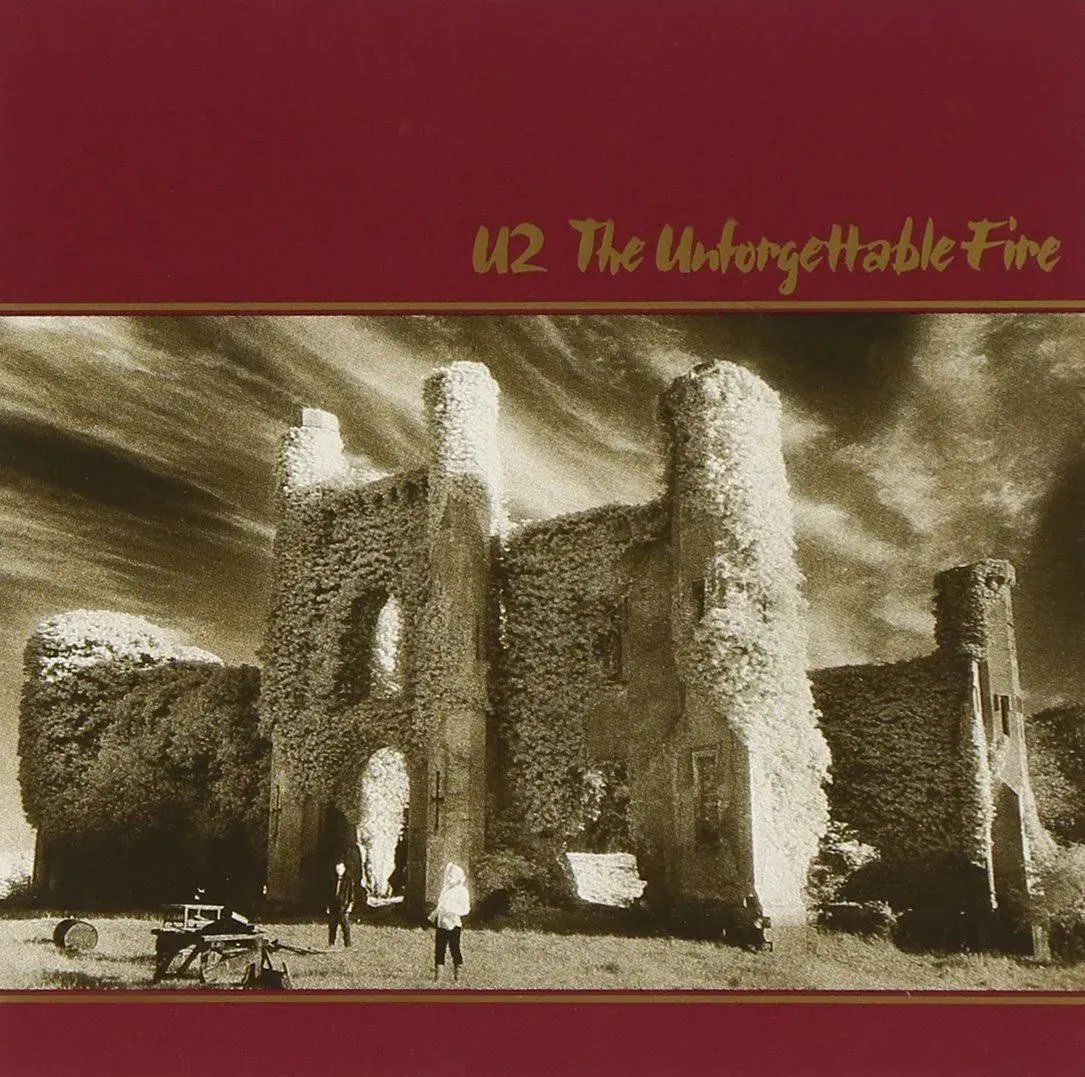 U2 The Unforgettable Fire UK CD album