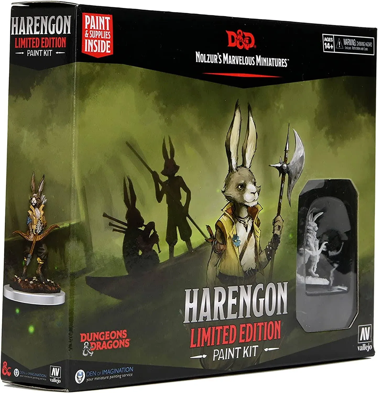 Dungeons & Dragons Nolzur's Marvelous Miniatures: Paint Kit - Harengon