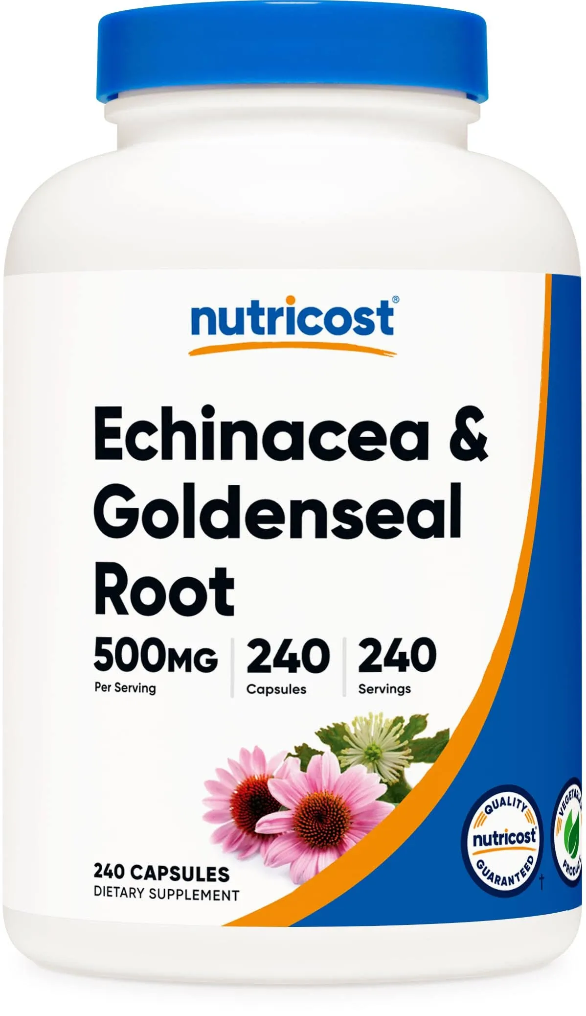 Nutricost Echinacea &amp; Goldenseal Root Capsules