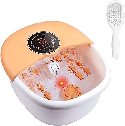 Hangsun Foot Spa Bath Massager with Heat Bubbles Massage and Jets FM660 Electric ...