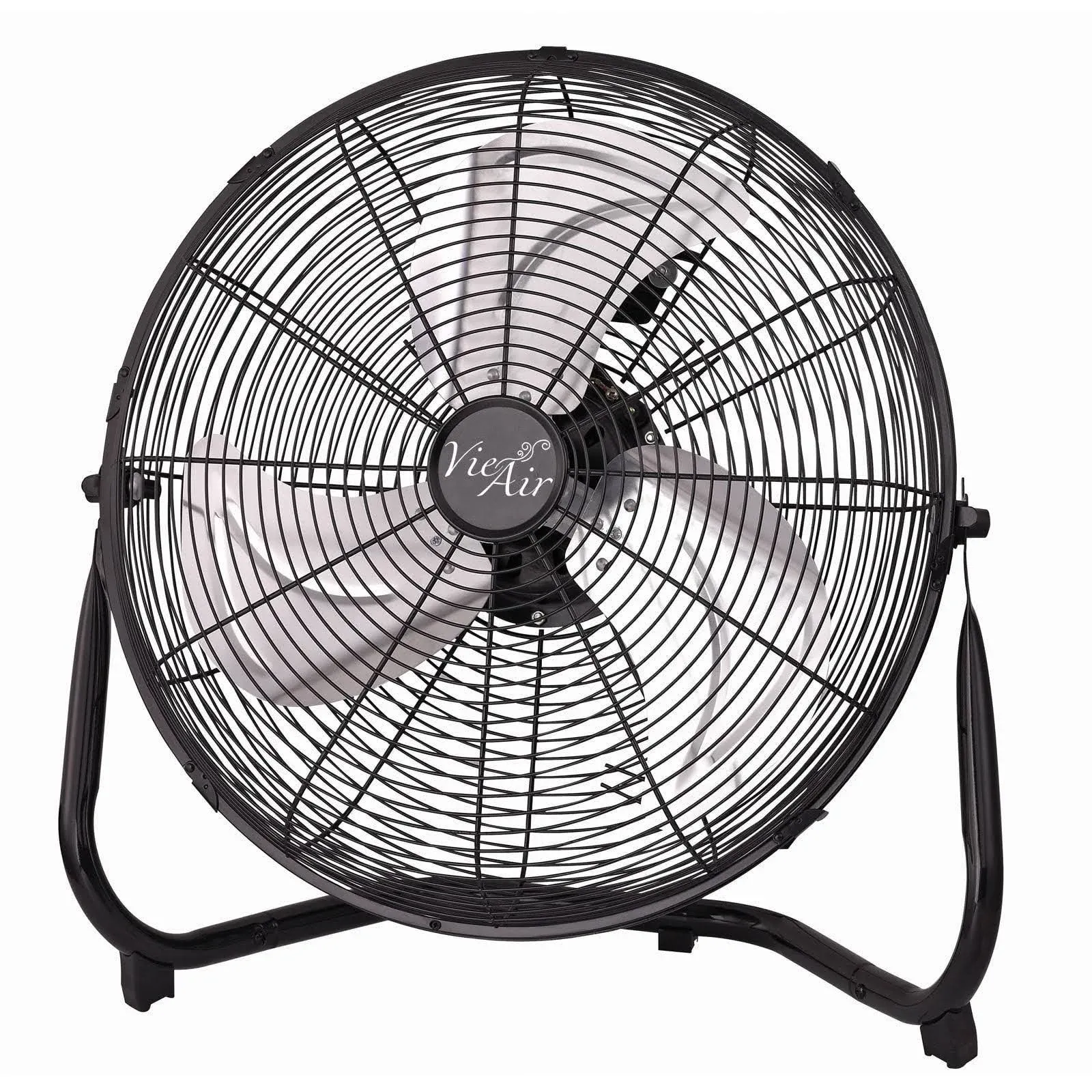 Vie Air 14 inch Industrial High Velocity Heavy Duty Metal Floor Fan with 3 Speed