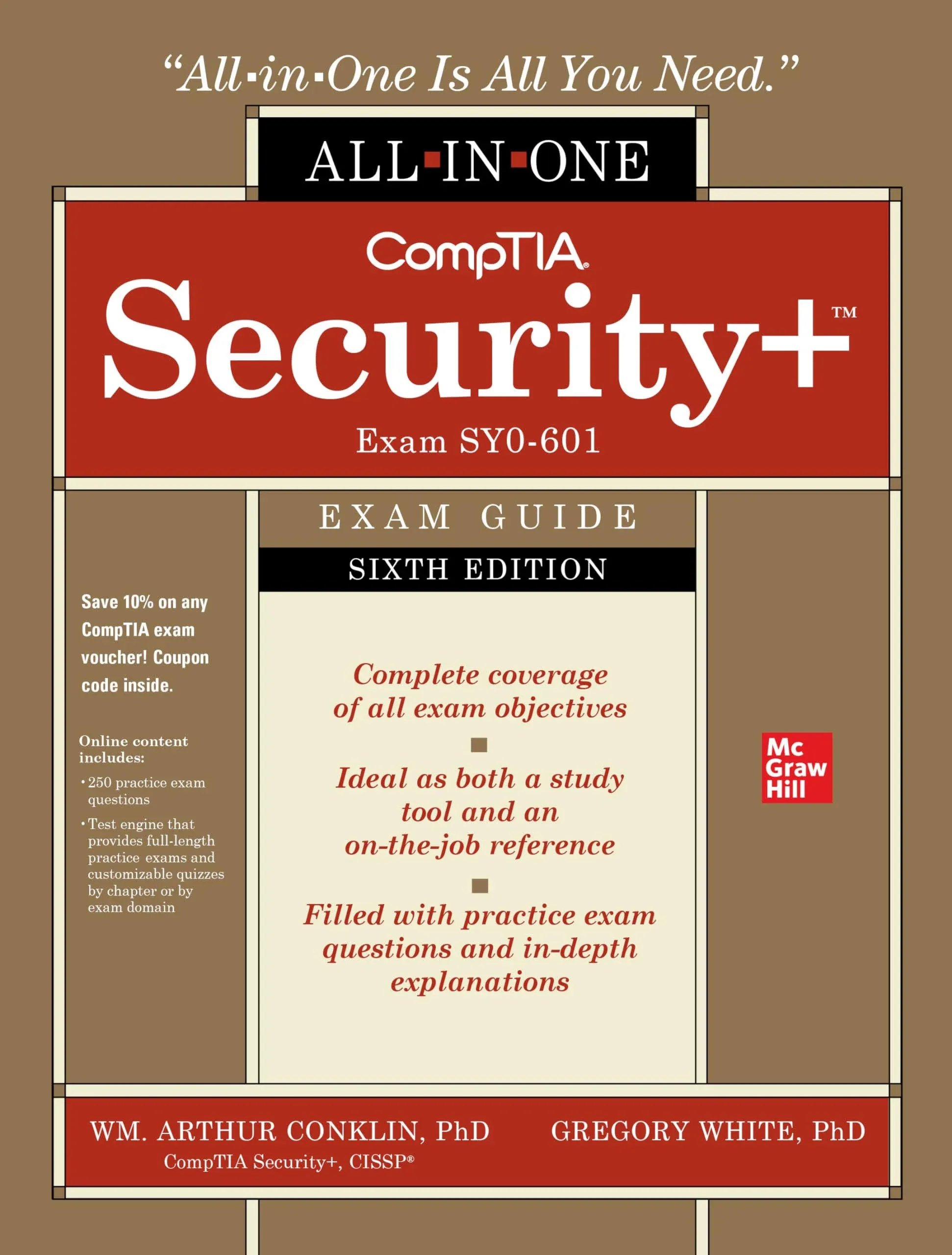 CompTIA Security+ All-in-One Exam Guide, Sixth Edition (Exam SY0-601)) [Book]