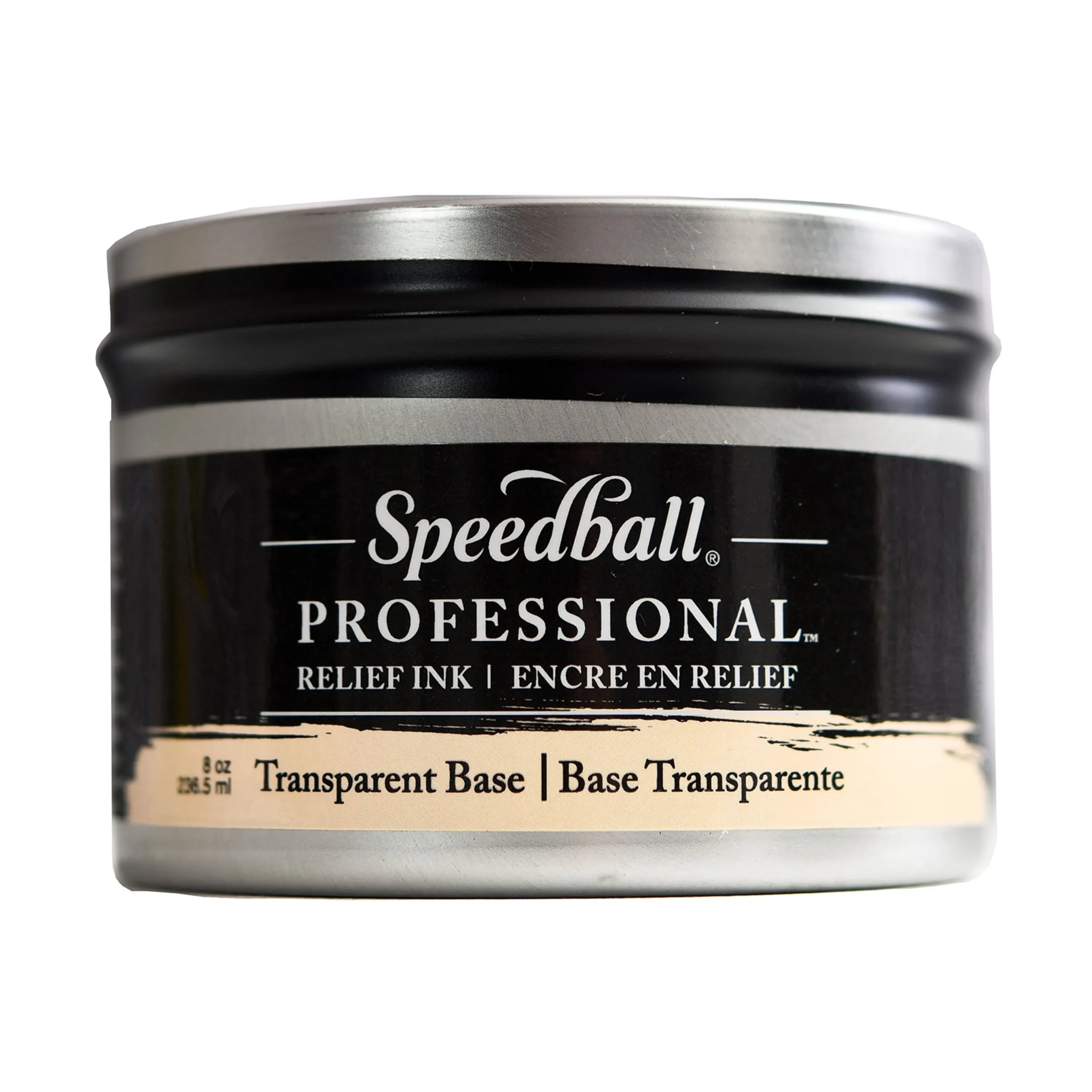 Speedball Professional Relief Ink - Transparent Base, 8 oz