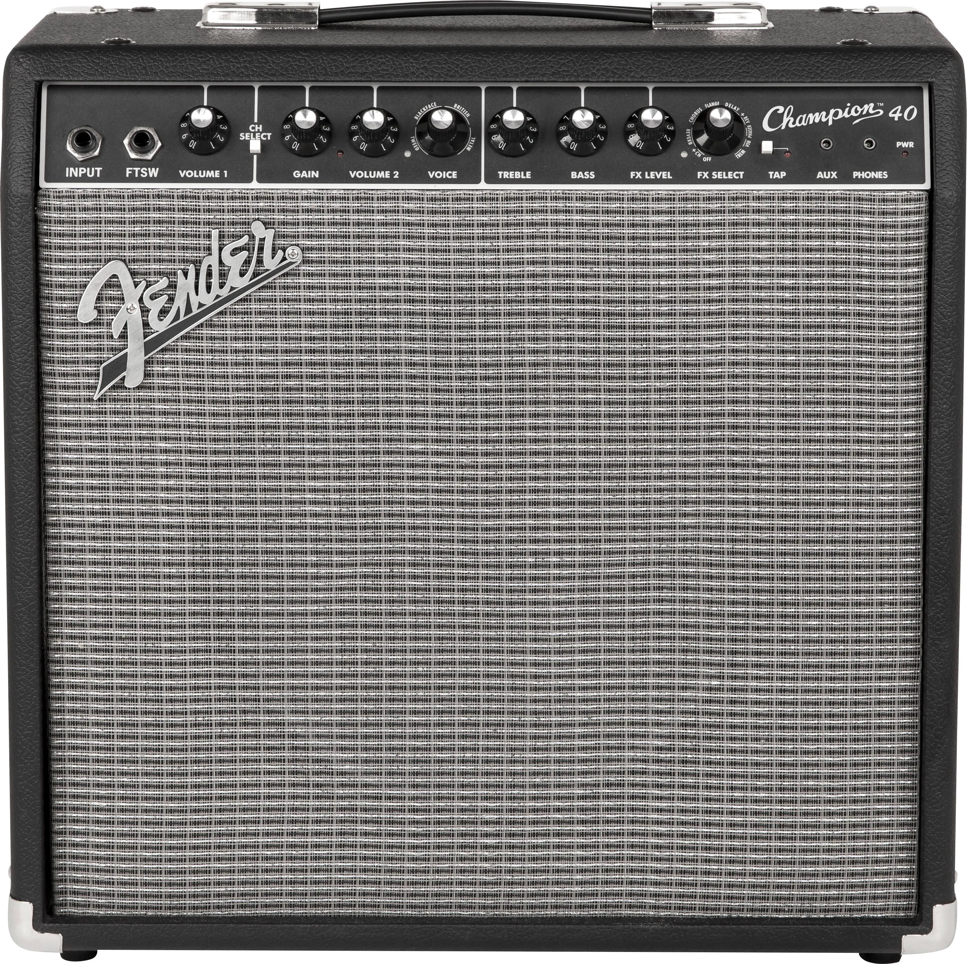 Fender Champion 40 2-Channel 40-Watt 1x12" Guitar Practice Amp | Reverb