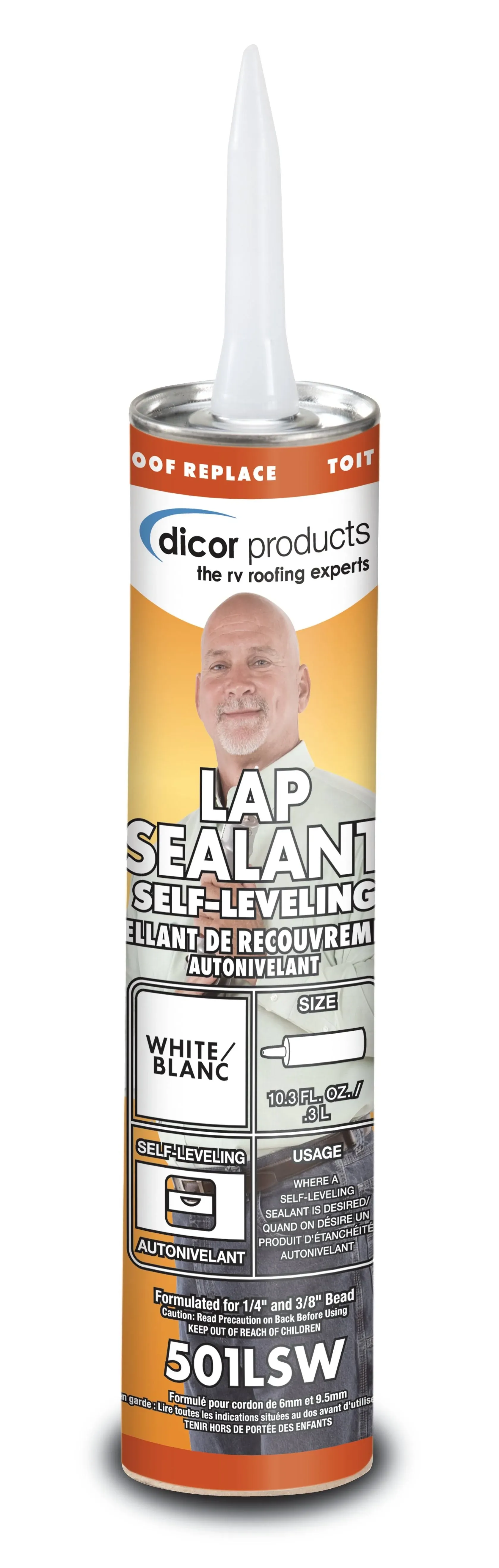 501LSW 25 Pack of Dicor RV Lap Sealant