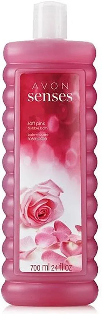 Avon Bubble Delight Soft Pink Bubble Bath 24 oz