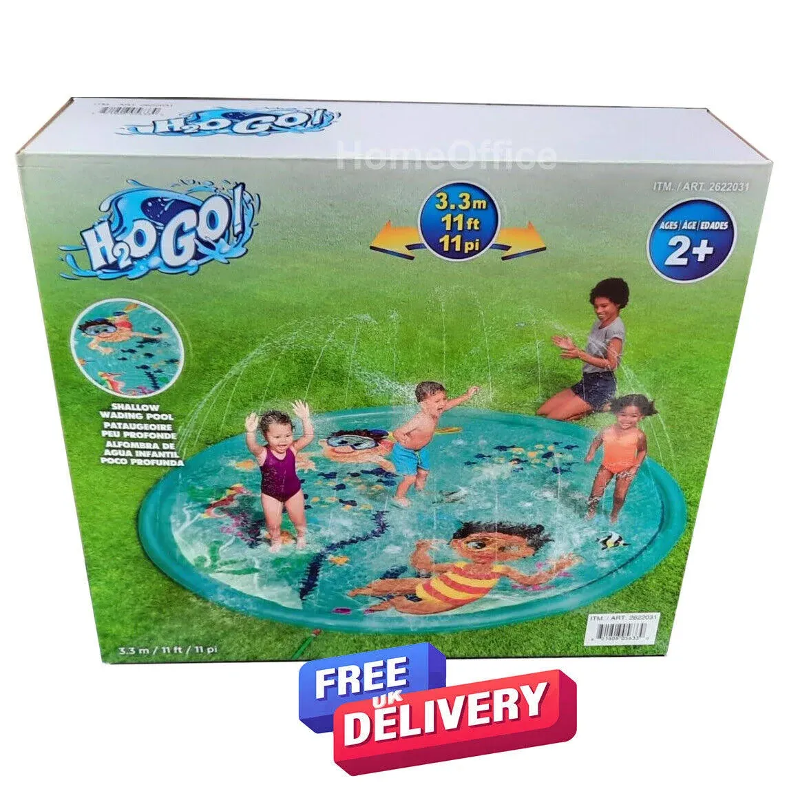 H20 Go!  Inflatable Splash Pad kid pool