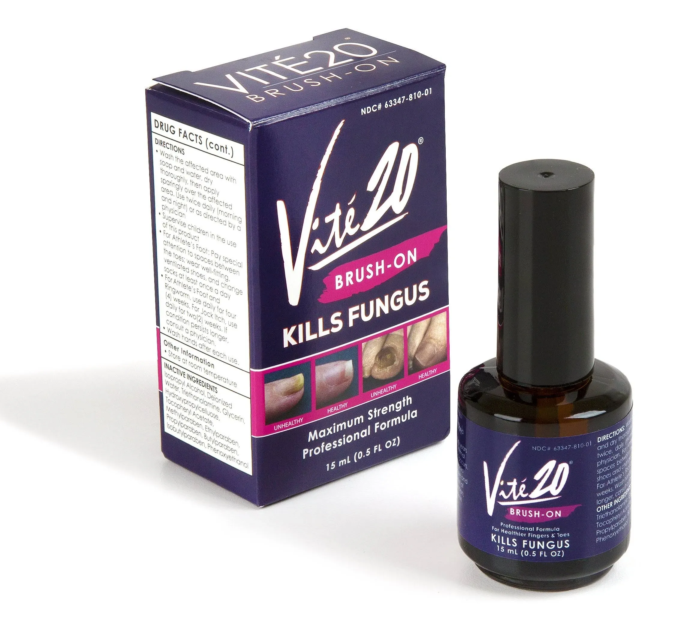 Vite&#039; 20 - Brush On Nail Fungus Solution  - Choose Your Package