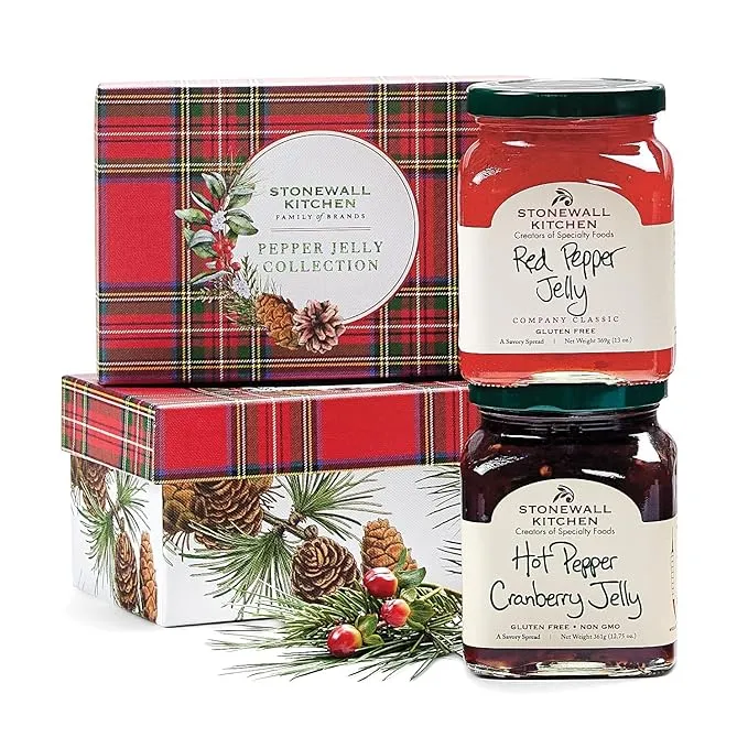 Stonewall Kitchen Holiday 2023 Pepper Jelly Collection Gift