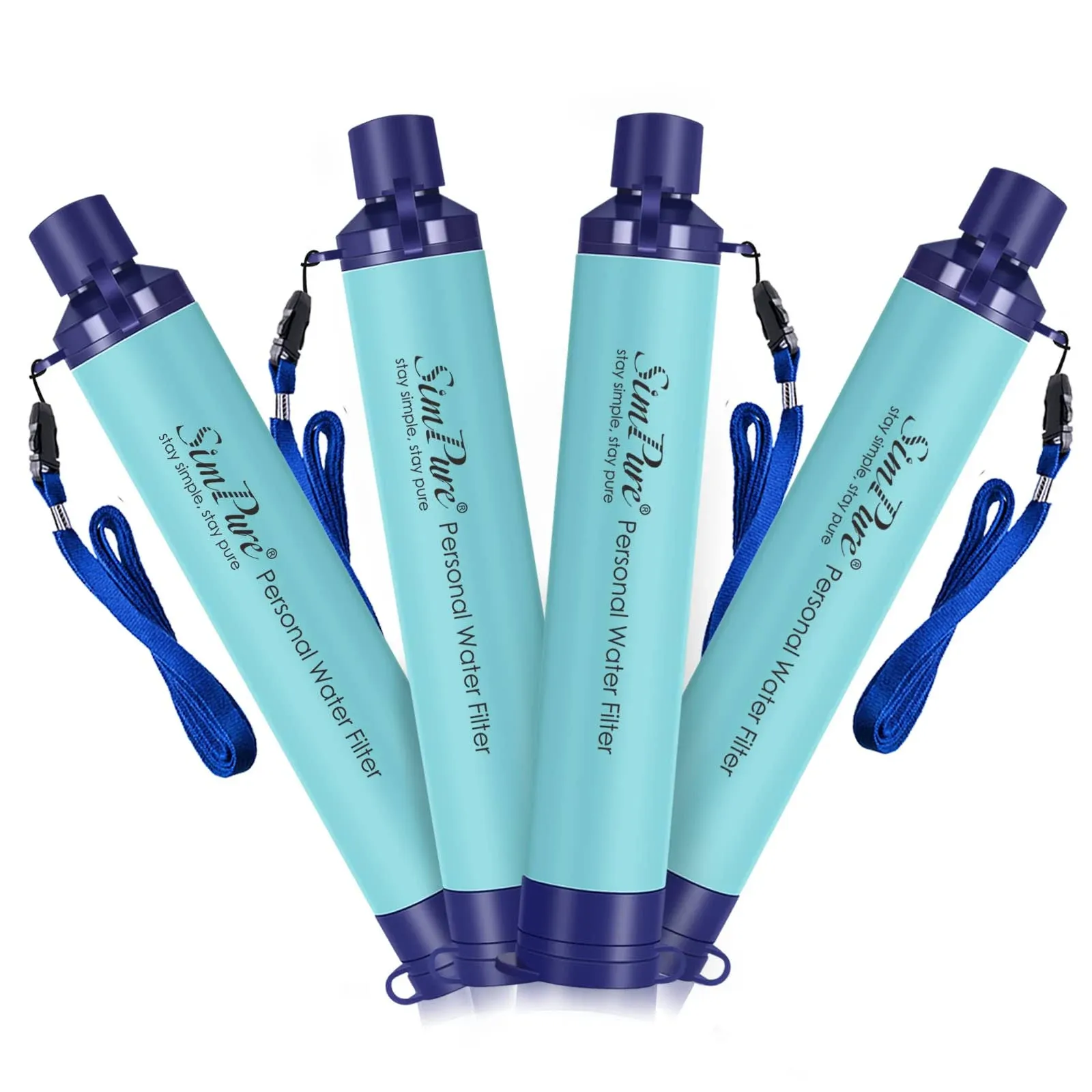 SimPure Water Filter Straw, Ultralight Personal Life Water Filter Surv