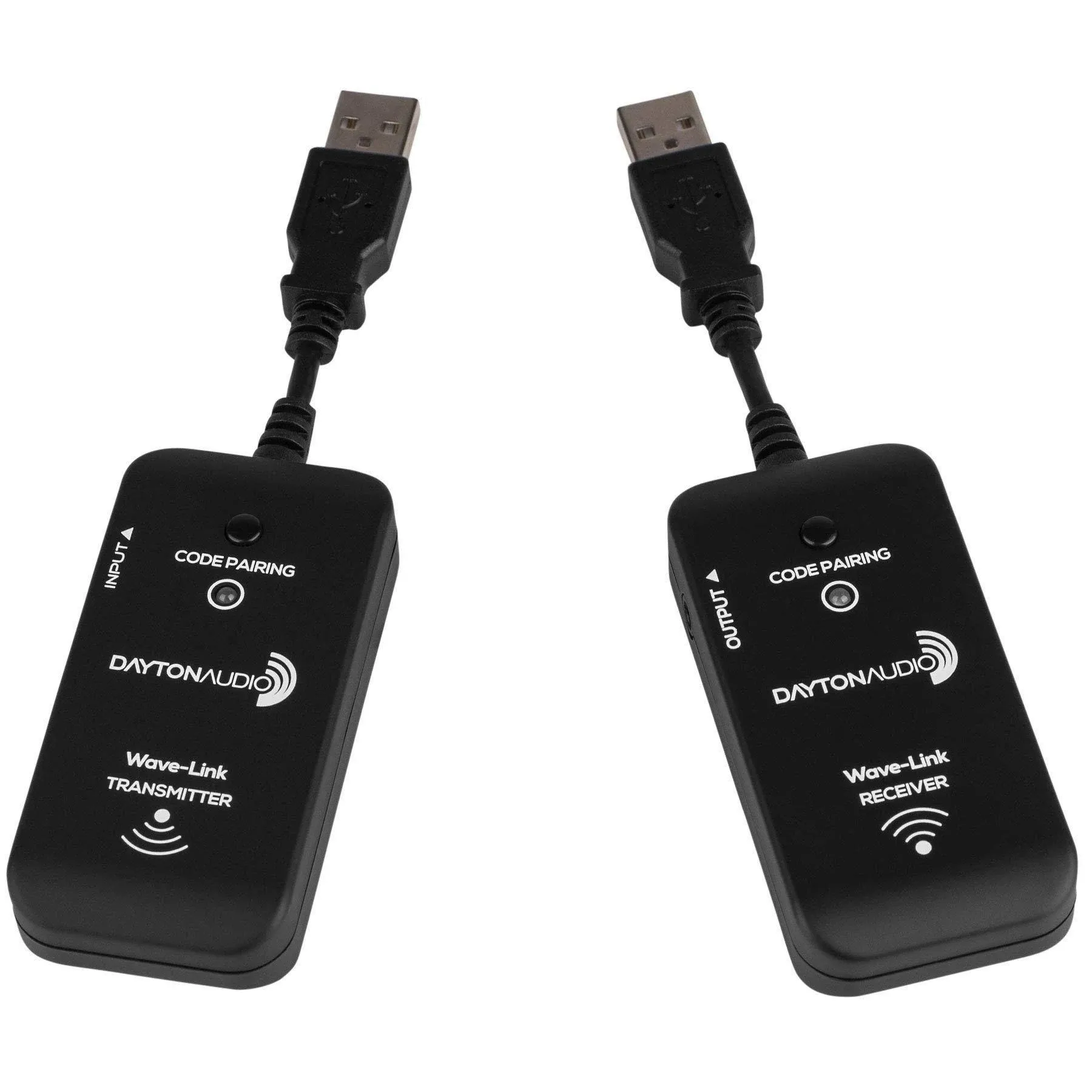 Dayton Audio Wave-Link WLS System 2.4 GHz Full Range Wireless Audio Transmitter & Receiver System