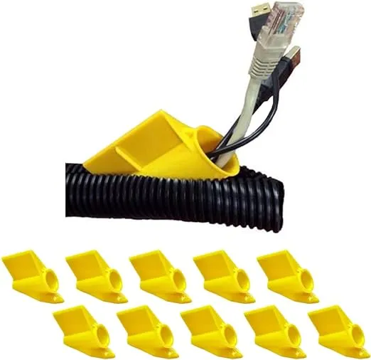 Yellow Loom Tool - Cable Insertion for Small Bundles from 1/4" to 3/8" (10 Pack)