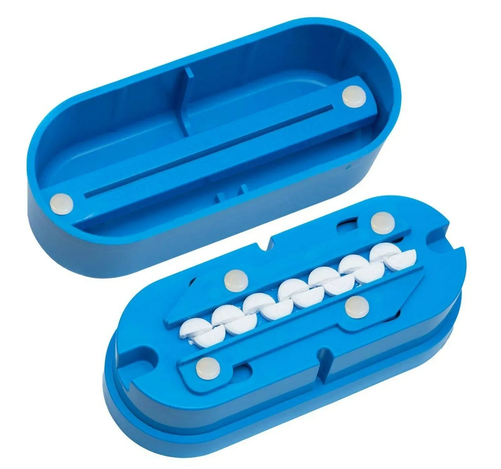 Multiple Pill Splitter. Original Patented Design, with Accurate Alignment, Blade