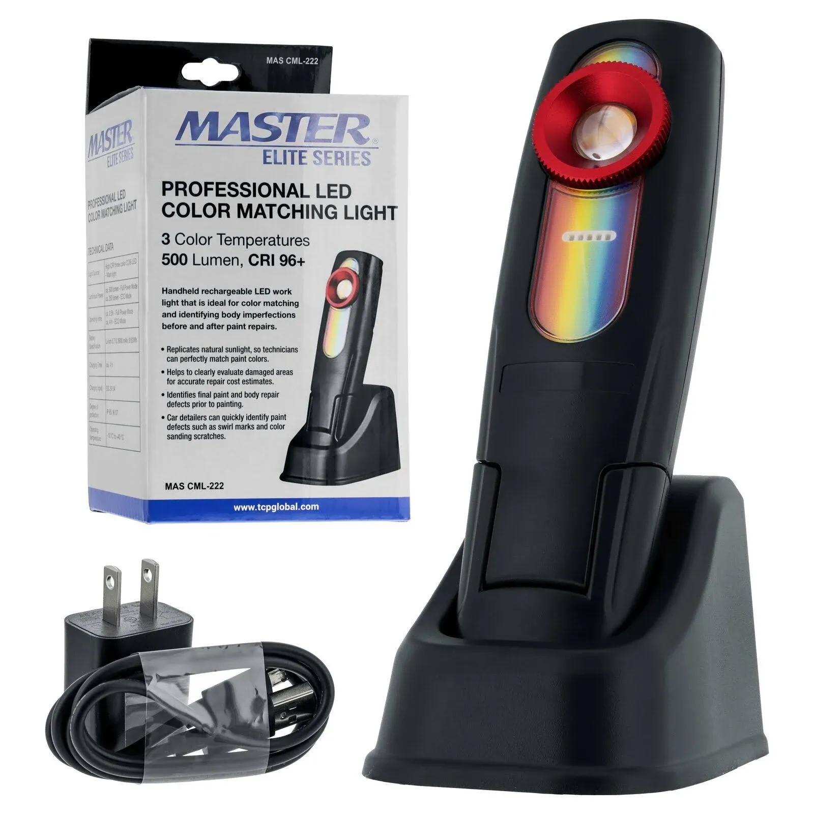 Master Pro - LED Color Matching Light, 500 Lumen - Exact Paint Color Match ...