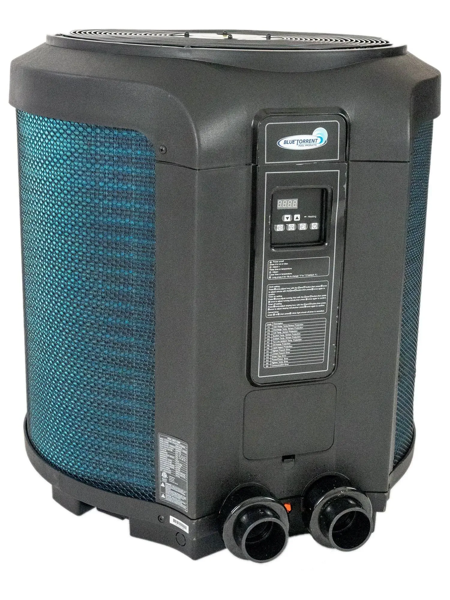 Energy-Saving ComforTemp Pool Heat Pump 32,000 BTU to Heat 7,500 Gallons