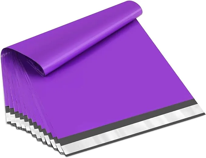 10x13 Inch Poly Mailers Purple / 200 pack