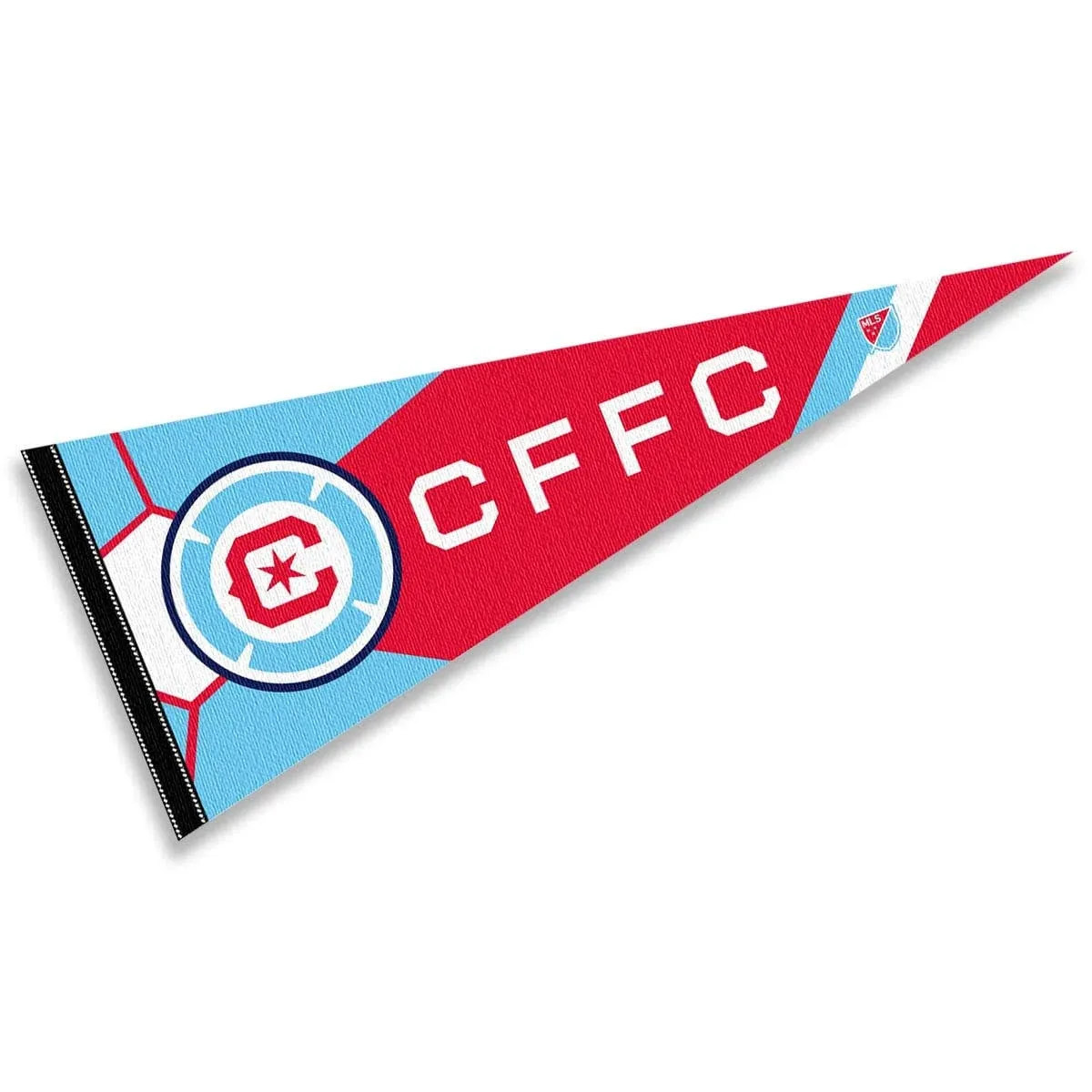 Chicago Fire 12 in X 30 in MLS Pennant