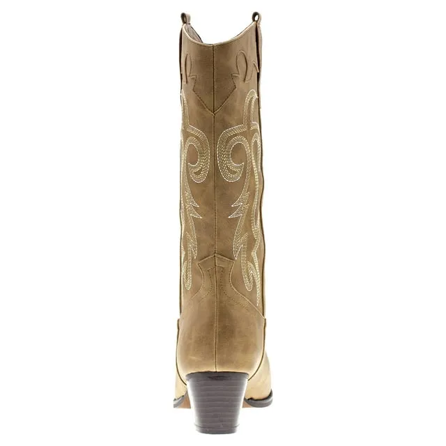 Canyon Trails Women's Embroidered Western Rodeo Cowboy Boots