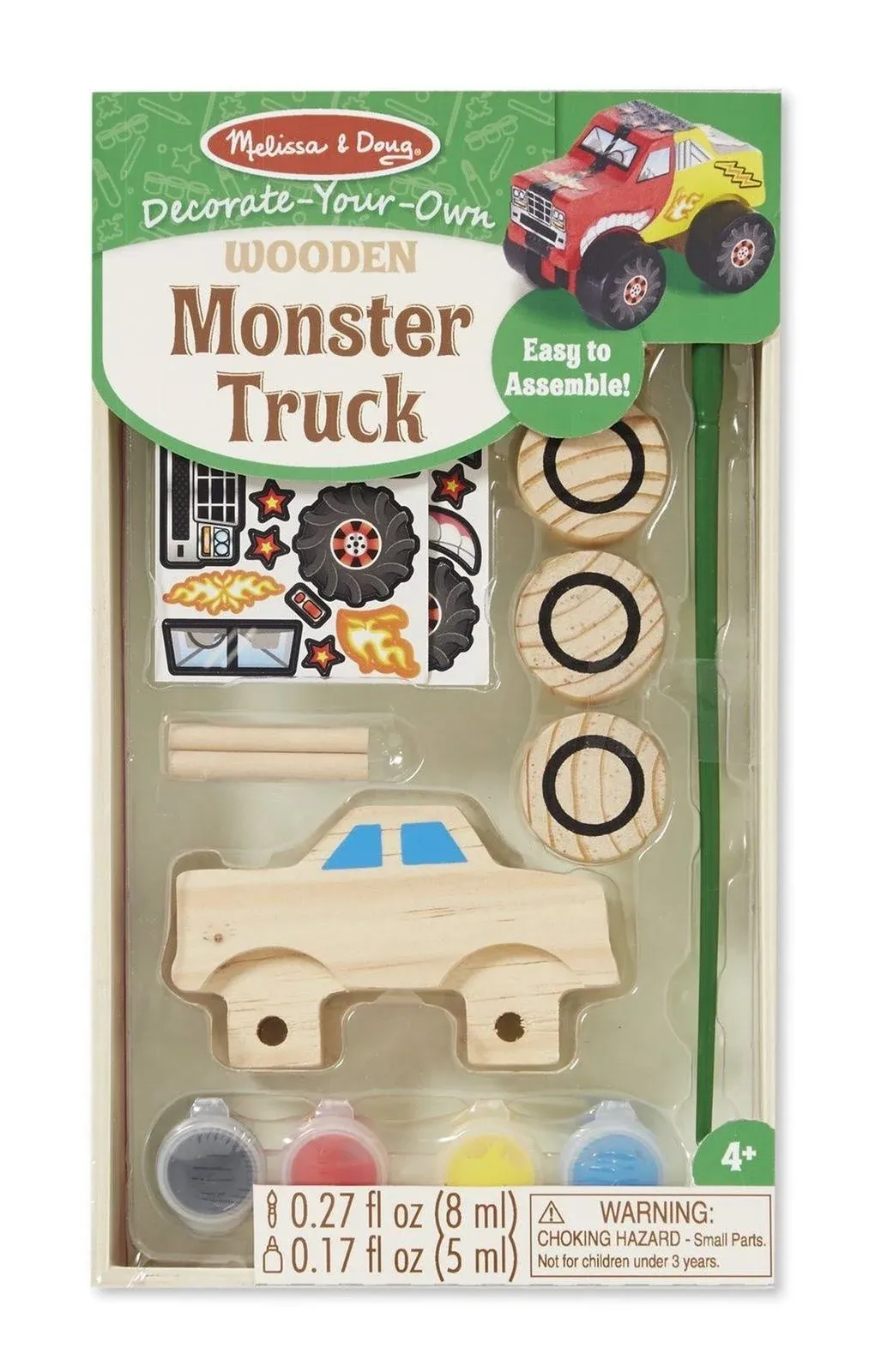 Melissa & Doug Decorate Your Own Monster Truck