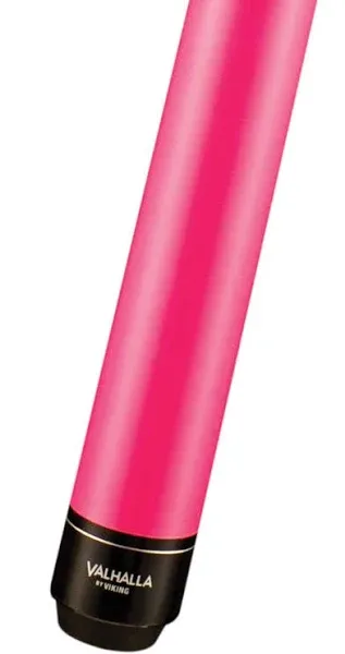 Viking Valhalla VA106 Maple 3 Silver Ring Pool Cue - Ultra Pink(Includes Case)