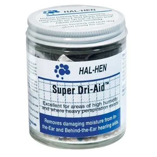 Hal-Hen Super Dri Aid Hearing Aid Dehumidifier - Single Dryer