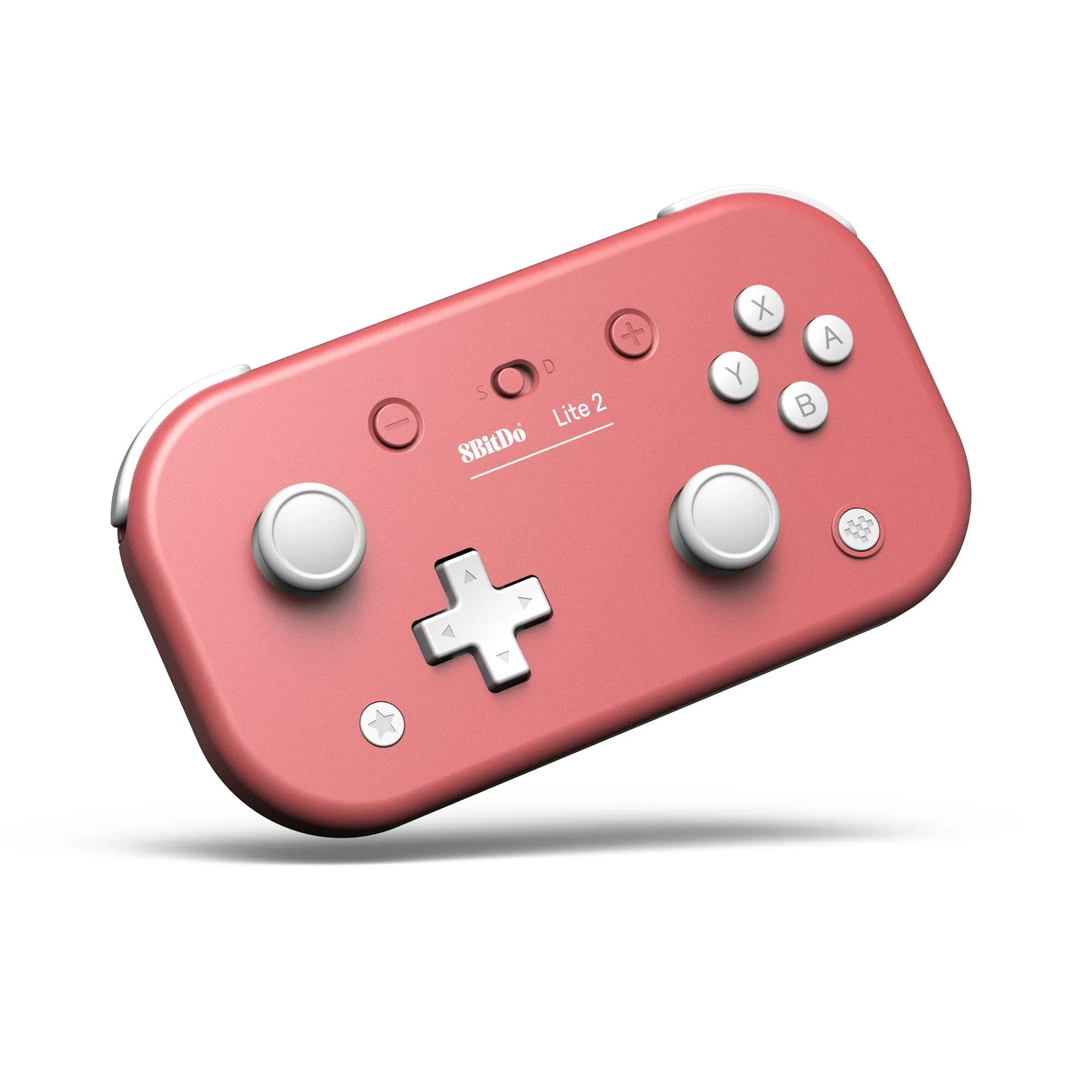 8Bitdo Lite 2 Bluetooth Gamepad for Switch, Switch Lite, Android and Raspberry Pi (Pink)