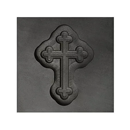 Small - Botonee Cross 3D Graphite Ingot Mold for Precious Metal Casting Gold Sil