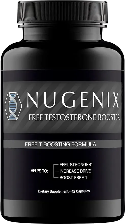 Nugenix T Boost - Free Testosterone Booster Supplement for Men - 42 Count