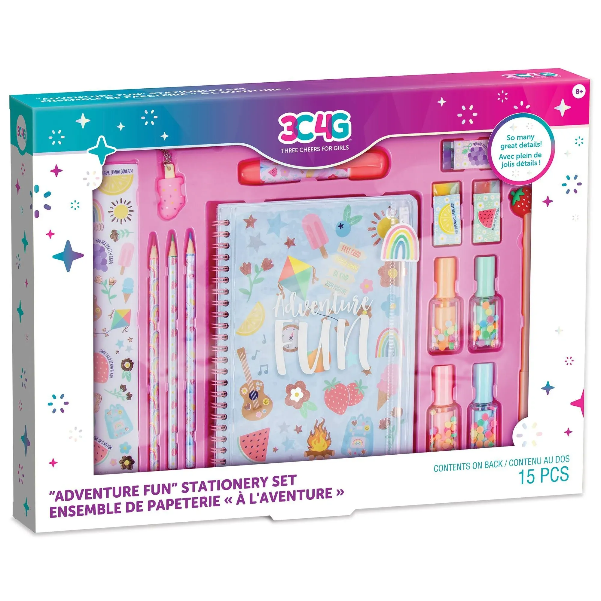 3C4G Adventure Fun Stationery Set