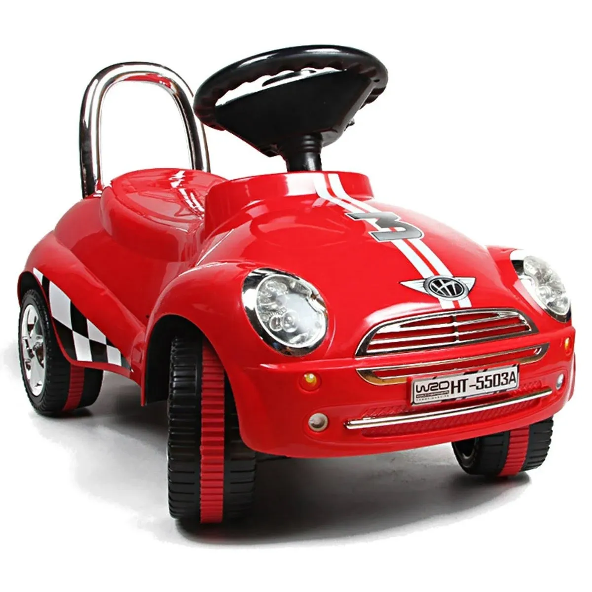 Red Ride On Car Toy Gliding Scooter with Sound &amp; Light by Unknown