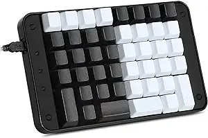 Koolertron 44 Keys Programmable Mechanical Keyboard with OEM Gateron Red Switch