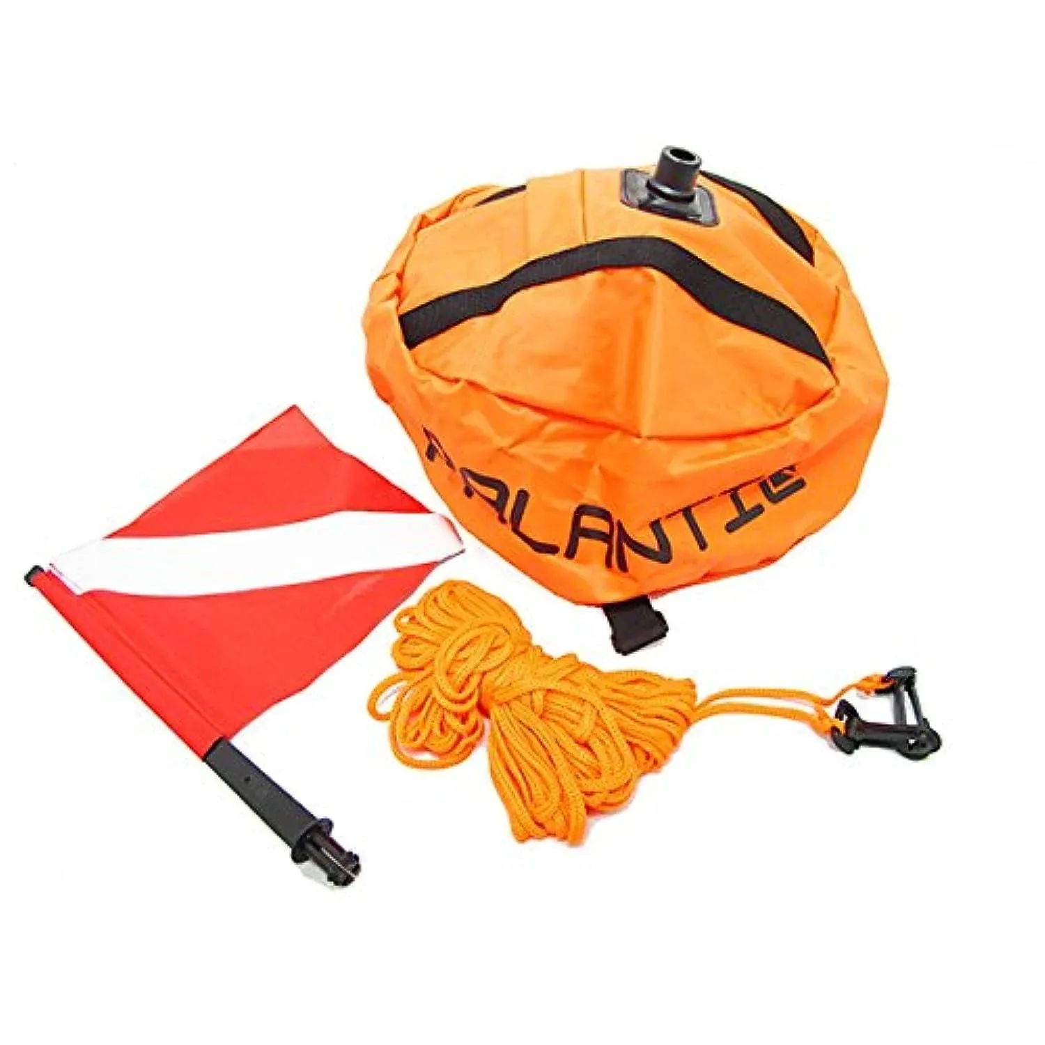 Palantic Scuba Diving Spearfishing Nylon Ball Shape Float with Dive