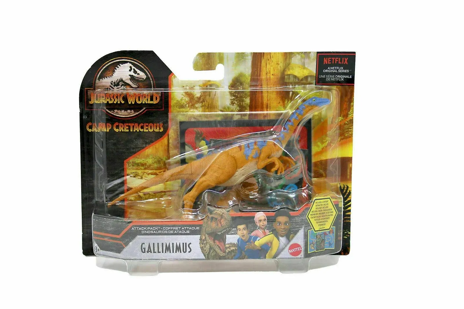 Jurassic World Camp Cretaceous Attack Pack GALLIMIMUS Dinosaur Figure