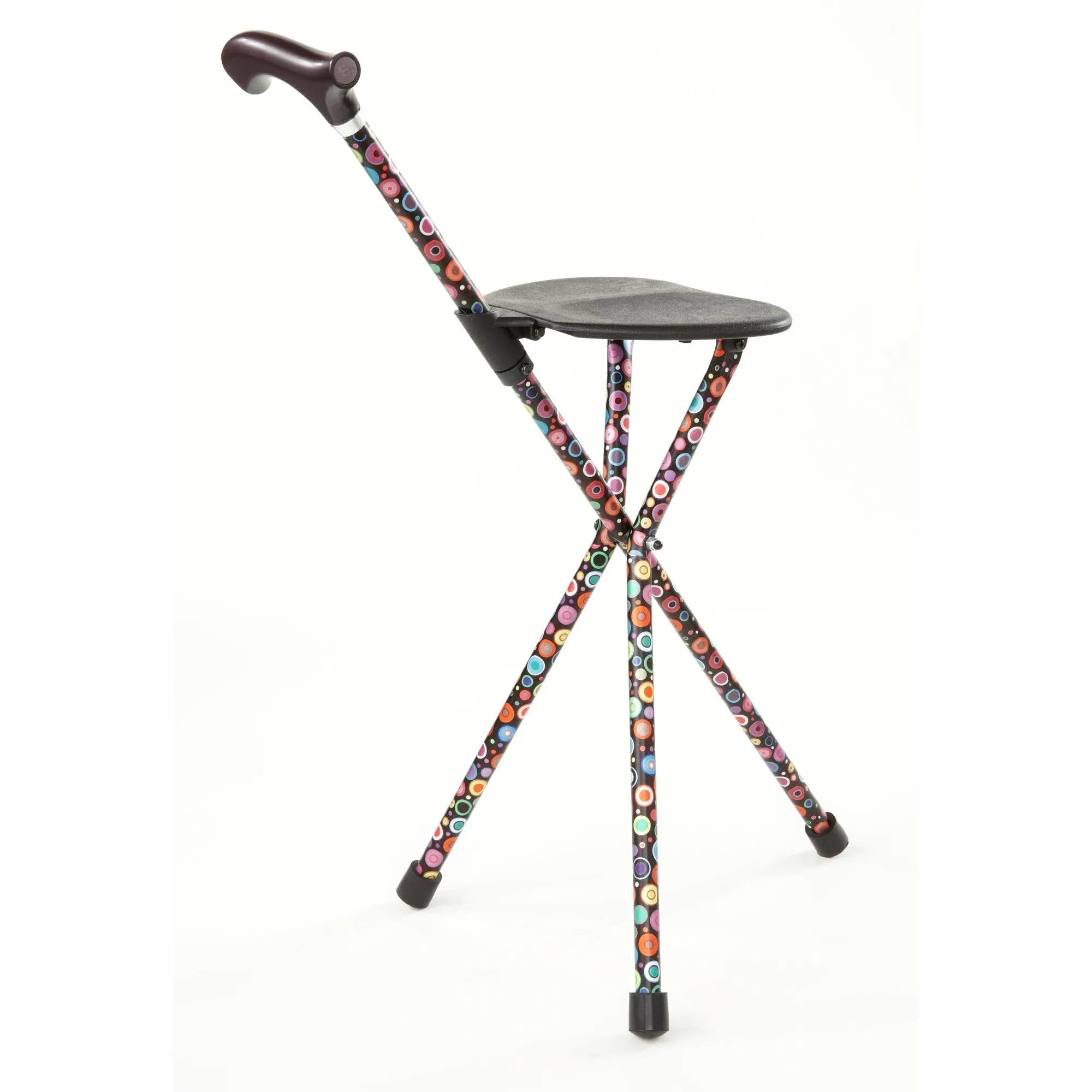 Switch Sticks Folding Walking Cane with Seat