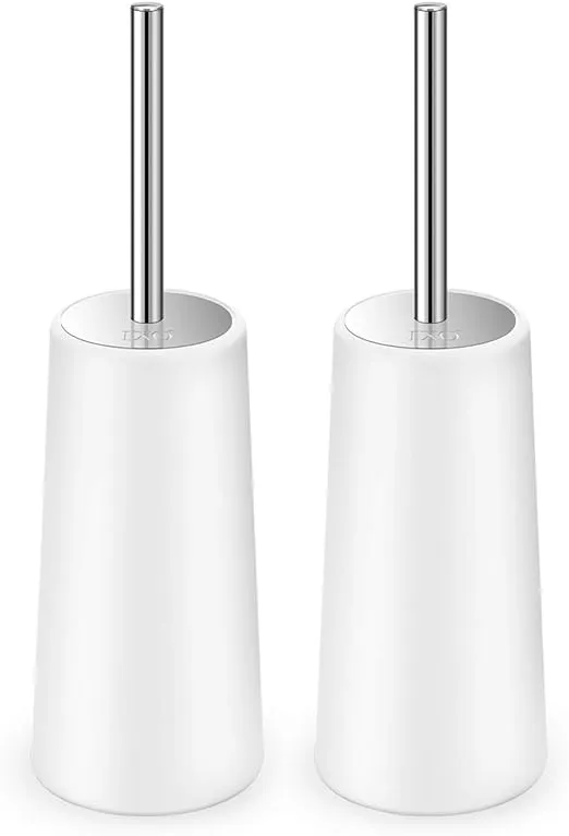 IXO Toilet Brush and Holder 2 Pack