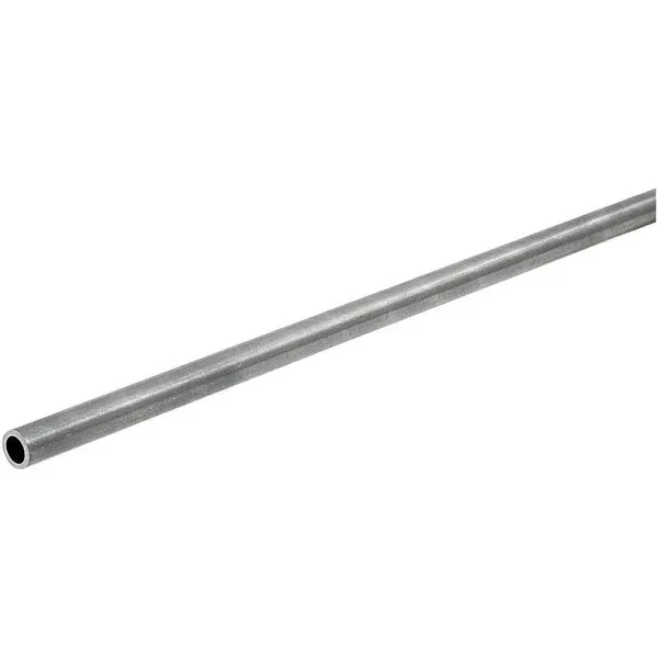 Unpolished Mill 1008-1010 Steel Round Tube, 1" Outer Diamet