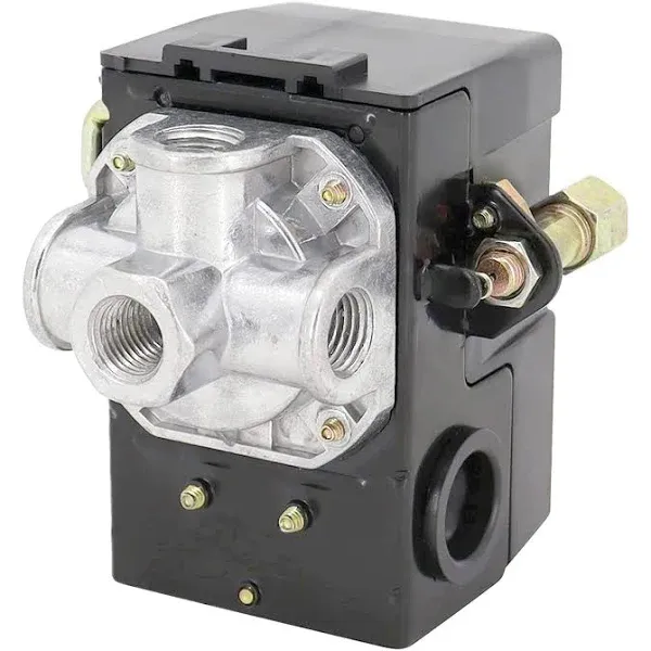 LF10-4H Pressure Switch, 4 Port Air Compressor Pressure Switch Replacement ...