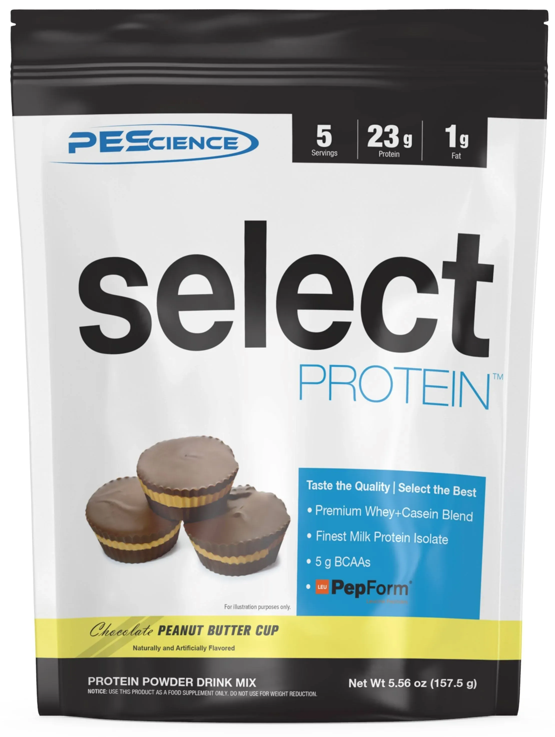 Select Protein Peanut Butter Cup 5 Servings - Protein Powder PEScience