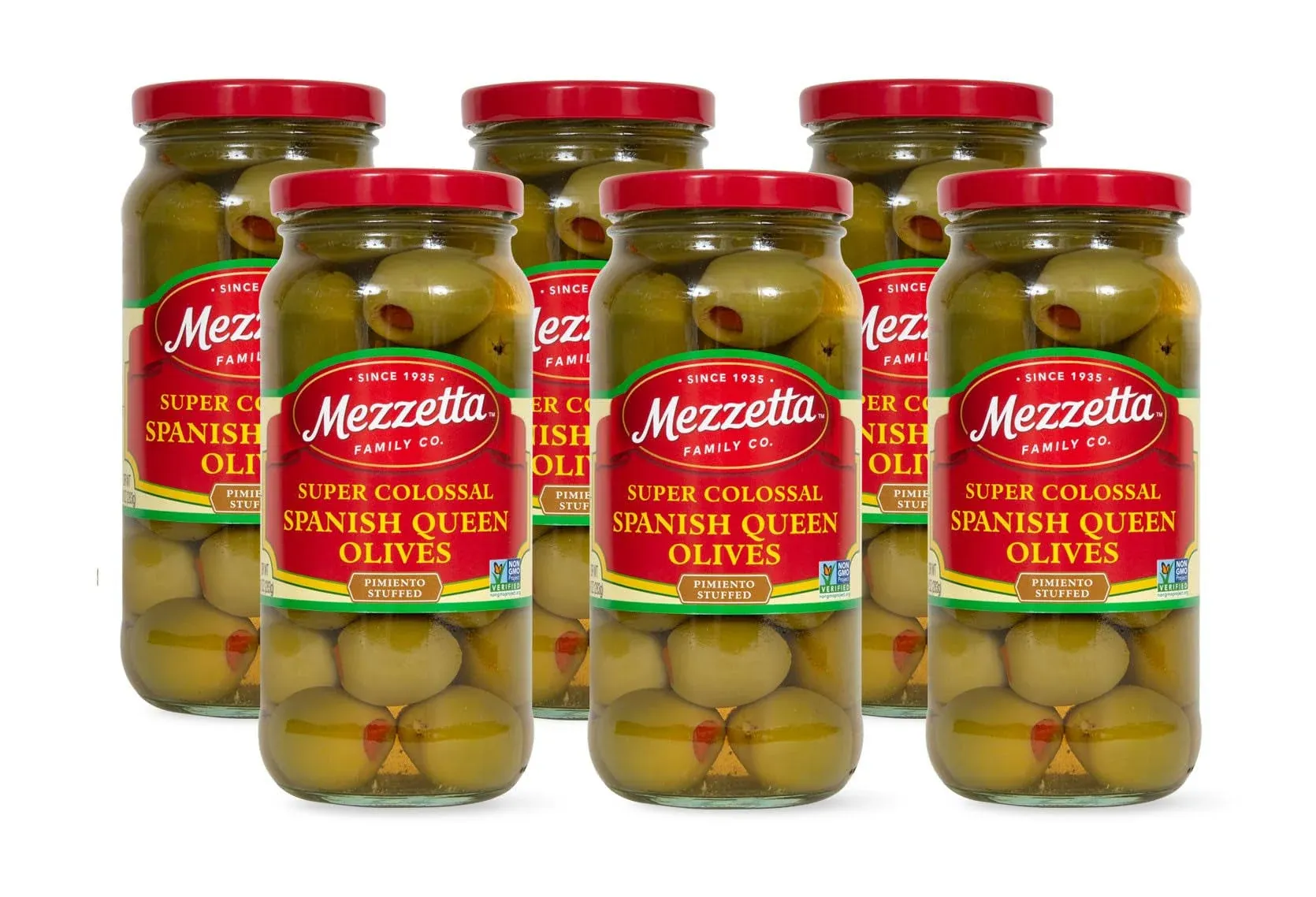 Mezzetta Olives Spanish Queen Super Colossal