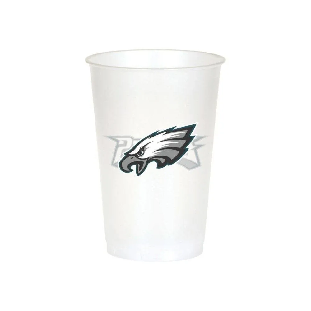 NFL Philadelphia Eagles Plastic Cups - 24 Ct.