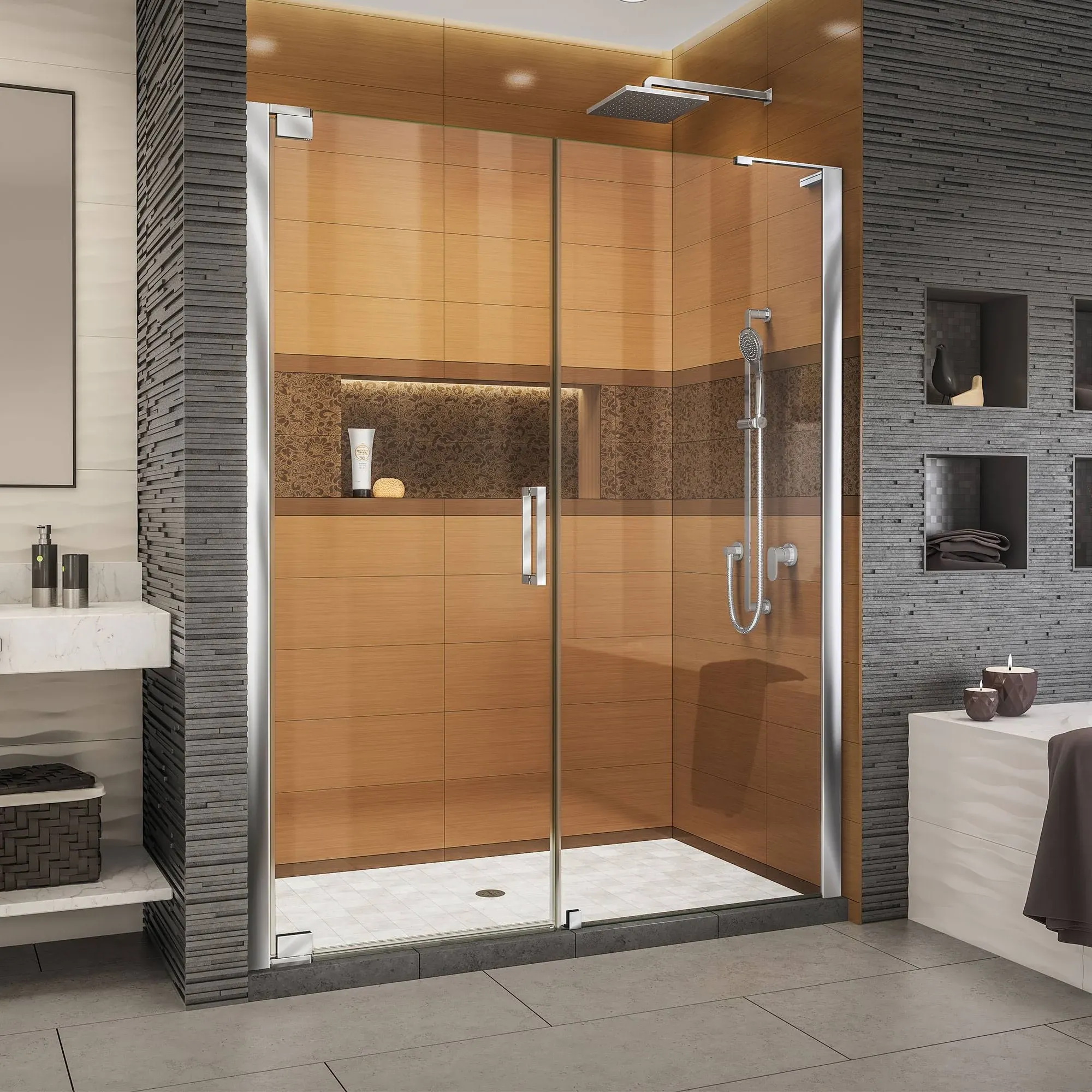 DreamLine Elegance-LS Frameless Pivot Shower Door