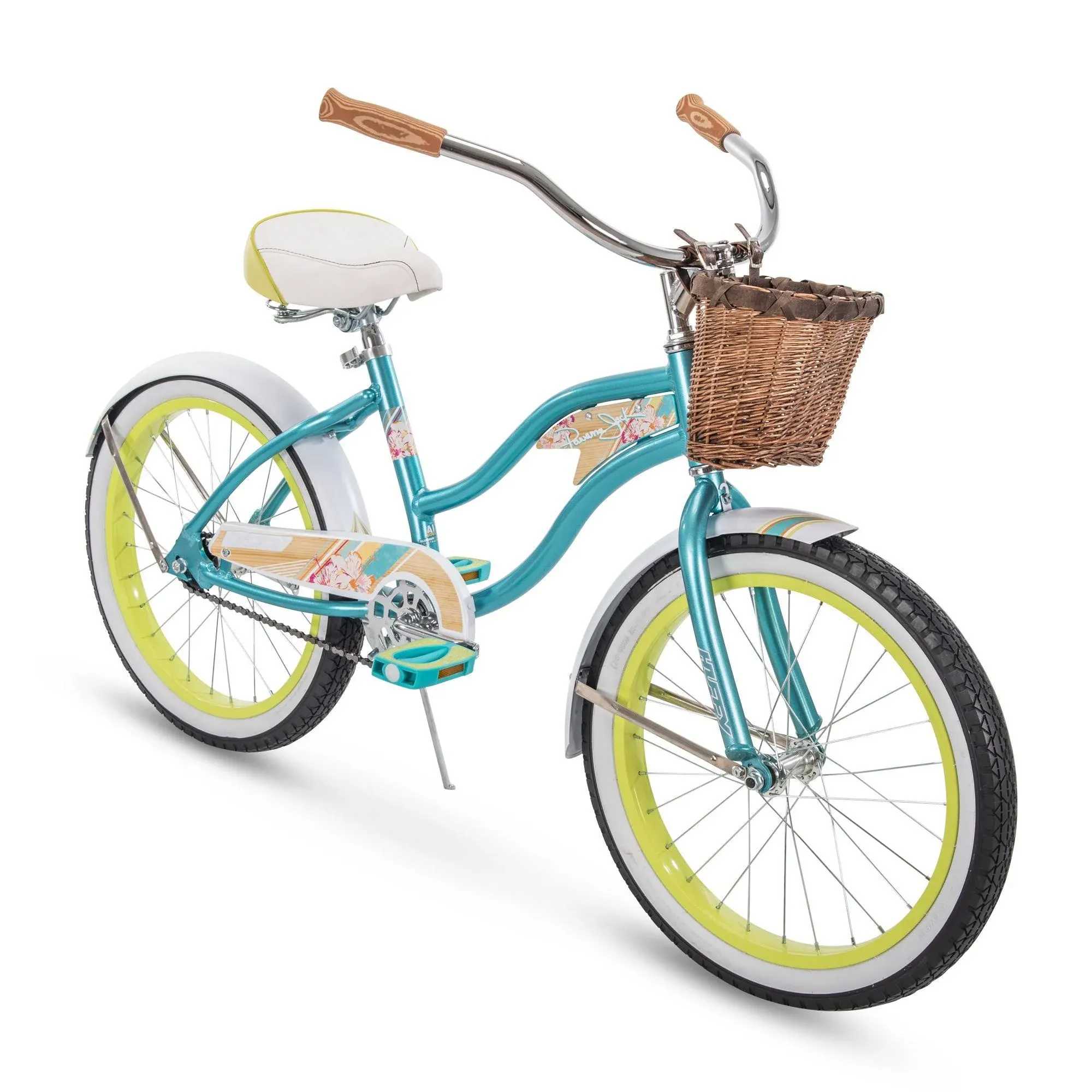 Panama Jack Kids' Beach Cruiser Bike, Blue, 20-inch